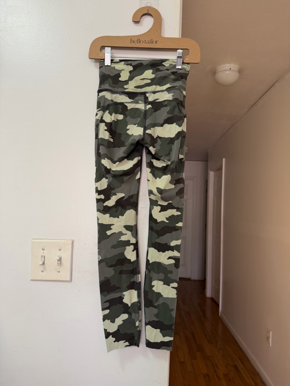 lululemon athletica Green Camo High-Rise Leggings